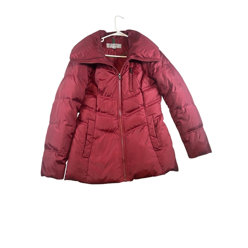 Marc New York Andrew Marc Women Red Puffer Coat Winter Jacket Size S
